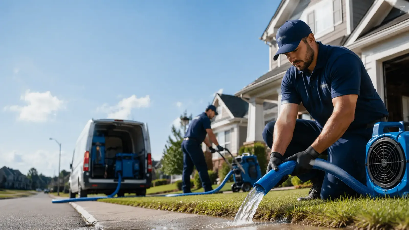 Flood Damage Restoration in Thurman, OH